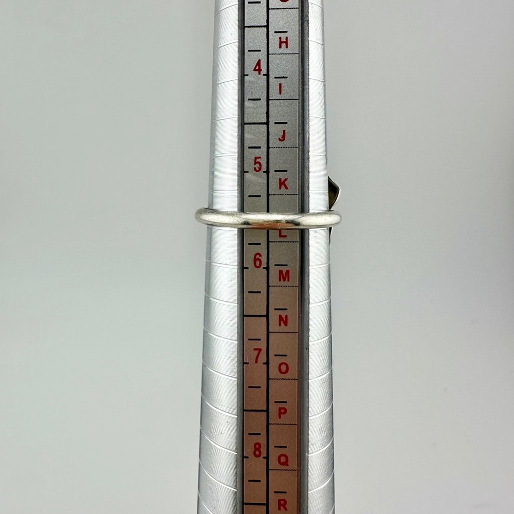 Southwestern Turquoise 925 Sterling Silver Ring Size 5.5 - Picture 7 of 8